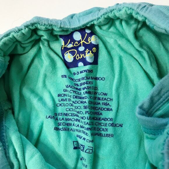 Kickee Pants Glass Palm Trees Mexico Romper 0-3M - Picture 3 of 4